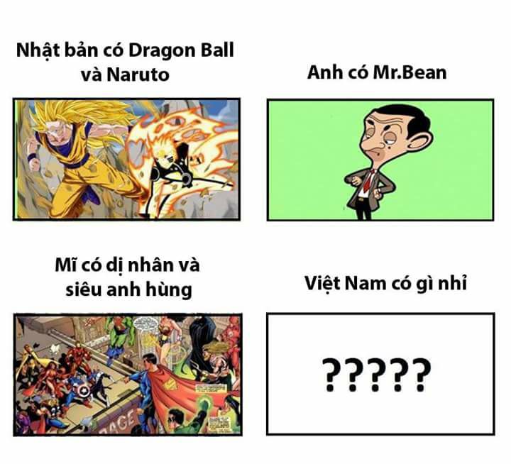 Việt Nam chẳng có phim hoạt hình nào hết phải không mọi người ?