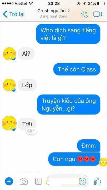 Hẳn là ngu???