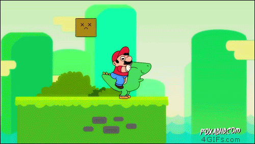 Mario vs Yoshi