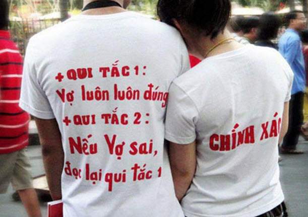 Quy tắc... VỢ !