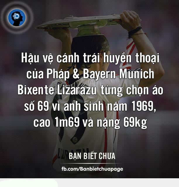 Con số 69 quả là quá chuẩn với Lizarazu