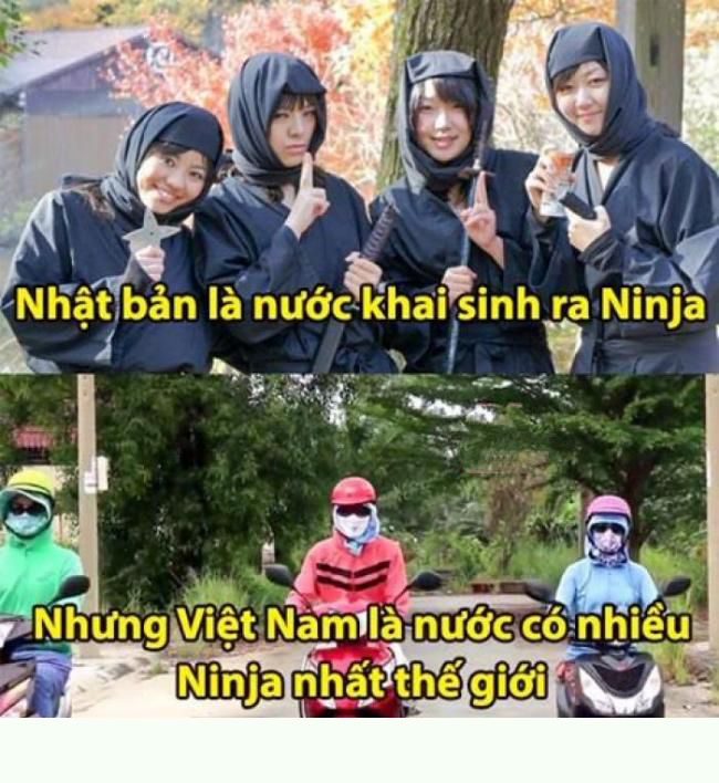 Nhật Bản khai sinh ninja ... Việt Nam sở hữu nhiều ninja nhất thế giới =P