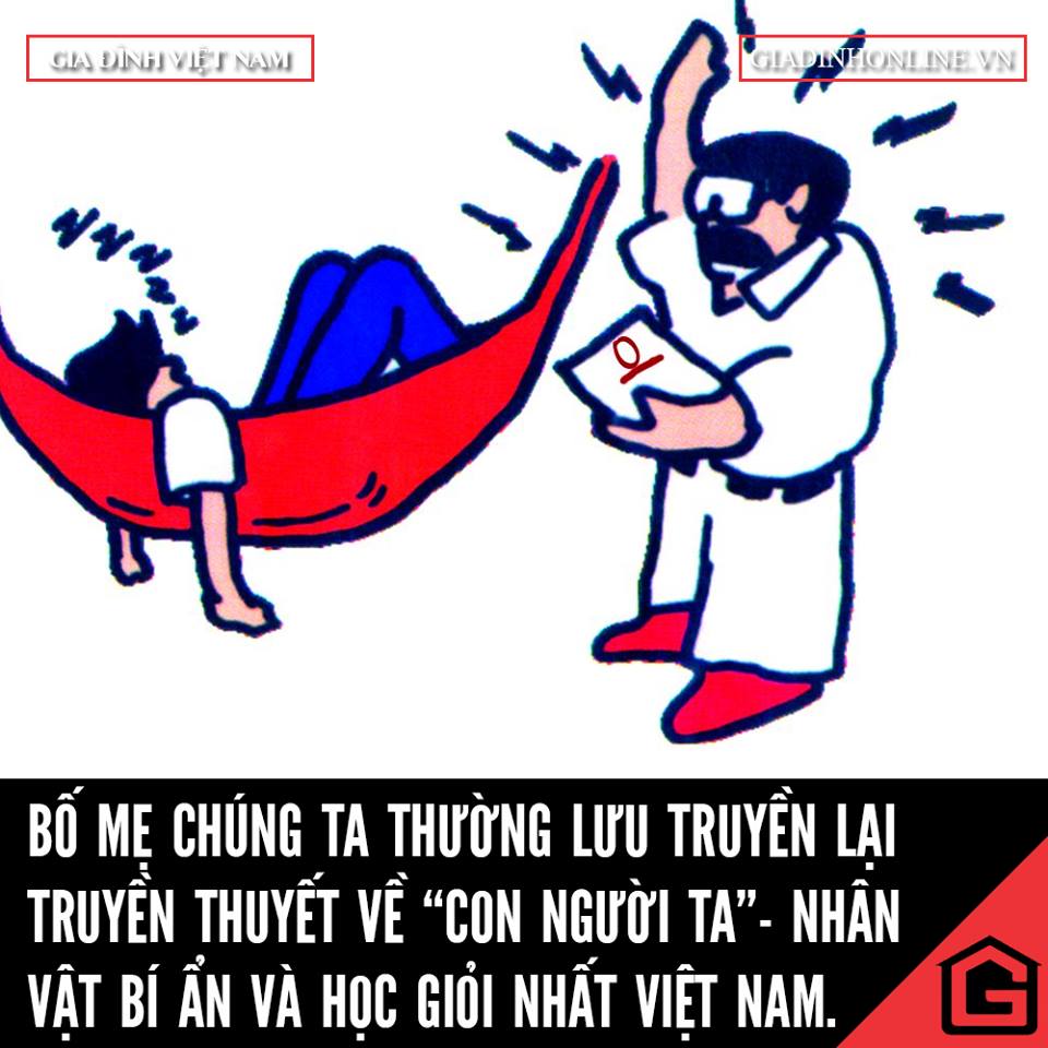 Con người ta là đứa luôn hoàn hảo trong mắt bố mẹ ~.~