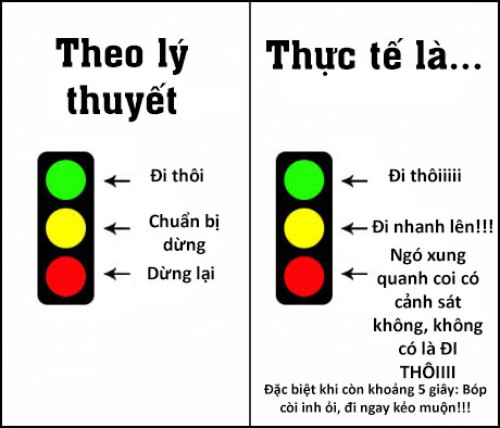 Ý nghĩa thật sự của đèn giao thông ;))