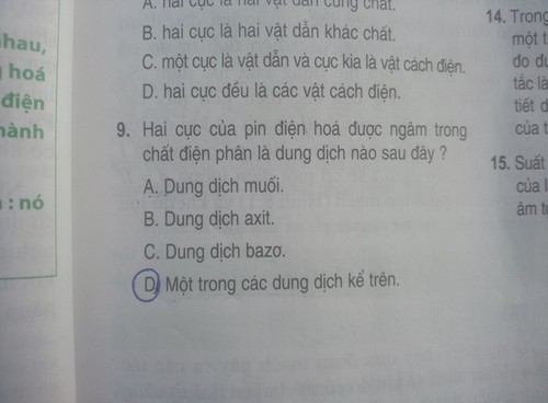 Bạn chọn đáp án nào? =.=