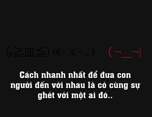 Nhất là khi 2 đứa con gái cùng ghét 1 đứa con gái khác :))