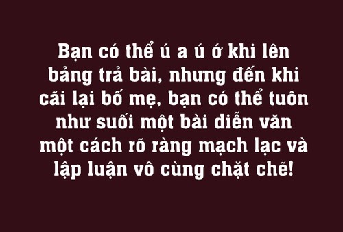 Có một sự khác biệt =))