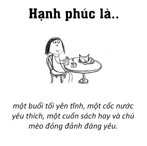 Hạnh phúc nhất khi đó là chủ nhật :