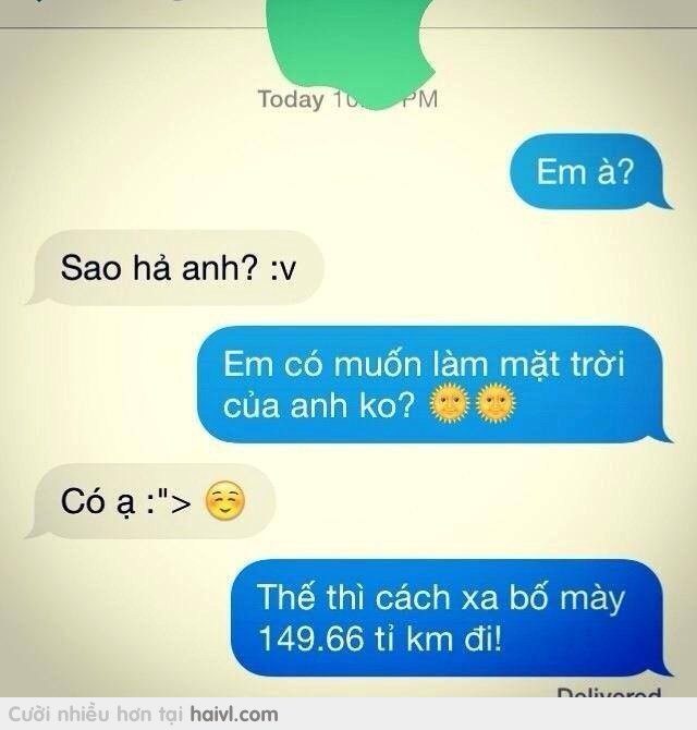 Làm mặt trời của anh nhé =))