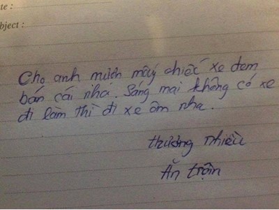 Một bức thư đầy tình người. Cảm động quá đi :'(