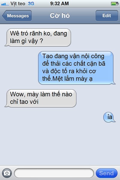 Troll thằng bạn 